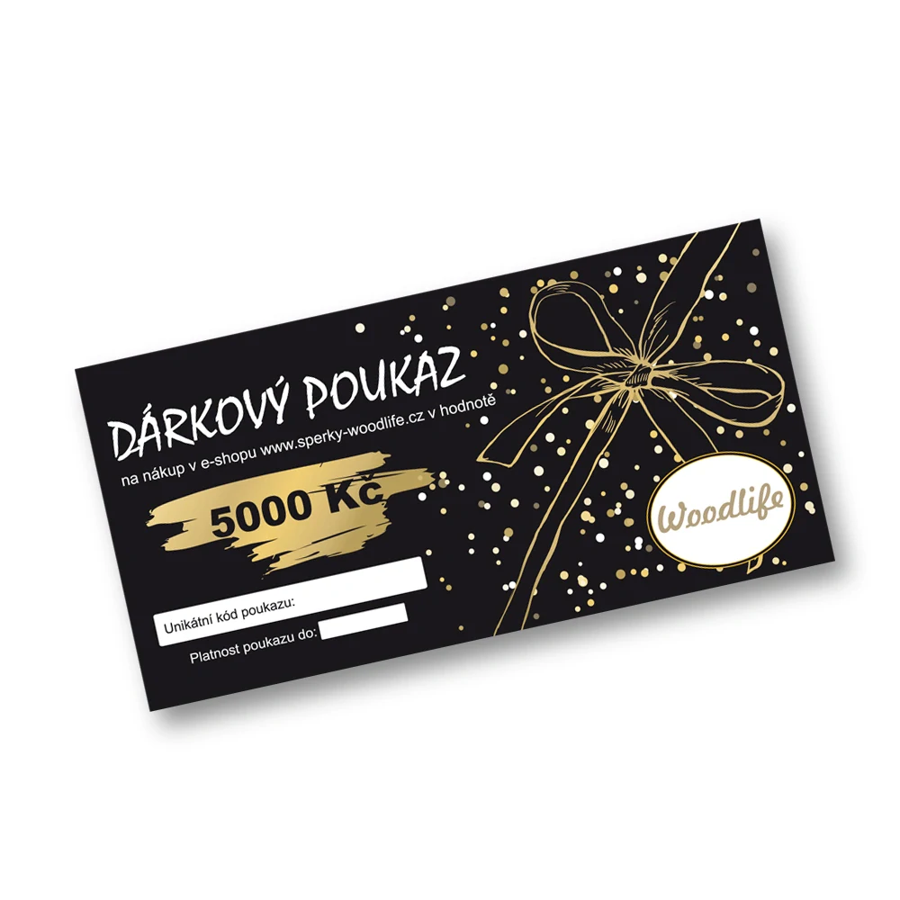 Elektronický dárkový poukaz 5000 Kč